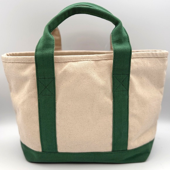 America & Beyond Beaded Olive Canvas Boat Tote Italian Picnic Market Bag NEW - Picture 2 of 7